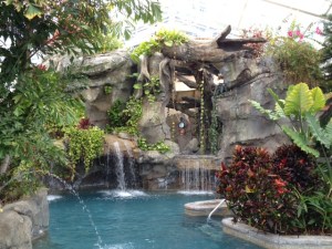 Biosphere pool at Grand Cascades Lodge