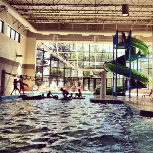 Grand Traverse Resort pool slide