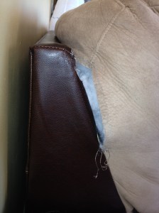 Ripped couch