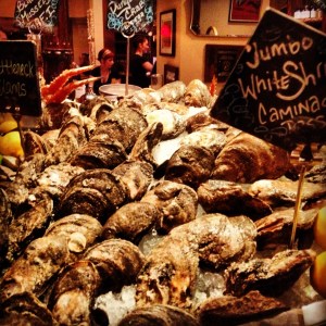 Oyster bar at Luke Restaurant New Orleans