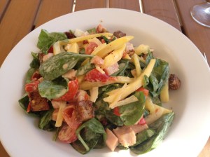 Marriott Tampa Waterside salad