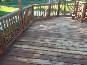 Deck before