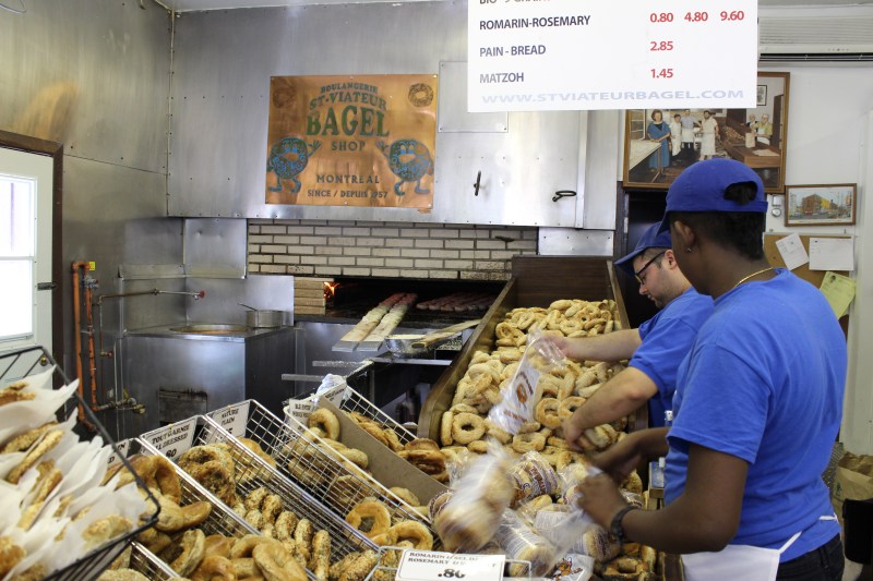 Montreal bagels