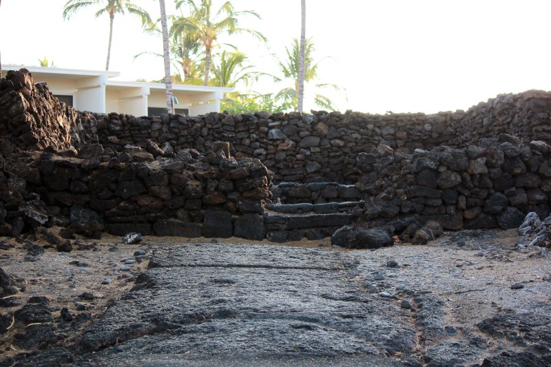 Ancient Hawaiian dwelling