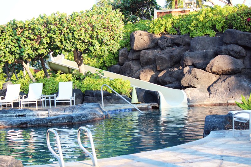 Waikoloa Marriott waterslide