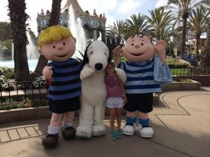 Snoopy at Great America