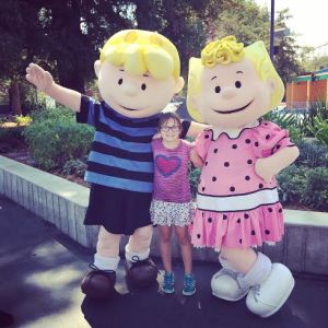 Linus and Sally at Great America